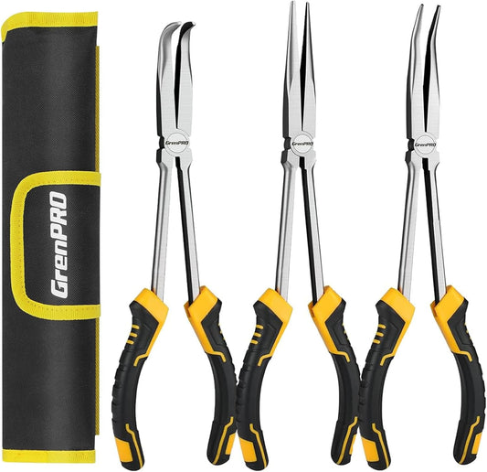 PROFESSIONAL 11-INCH NEEDLE NOSE PLIERS SET